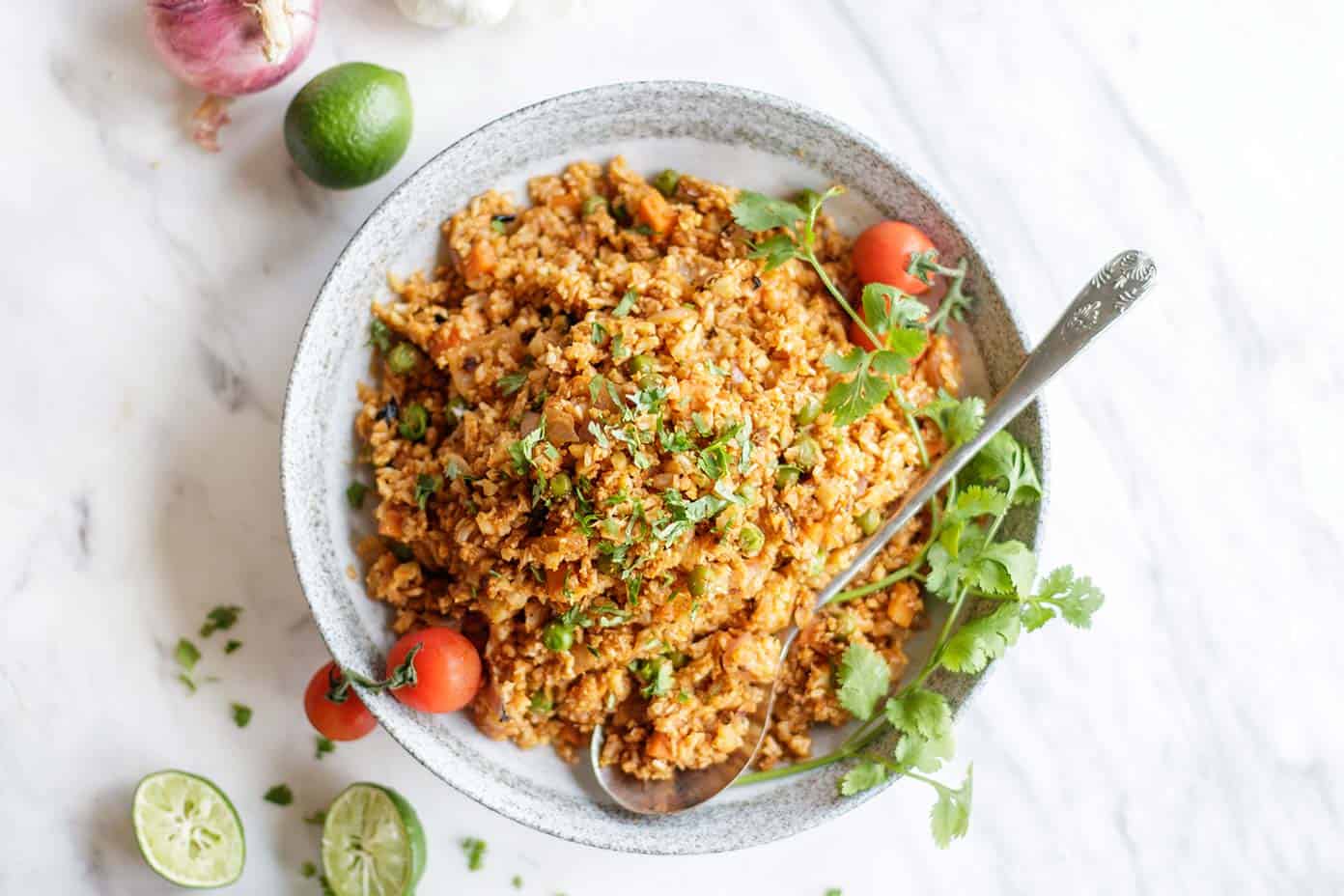 Whole30 Mexican Rice Recipe - Paleo - Sunkissed Kitchen