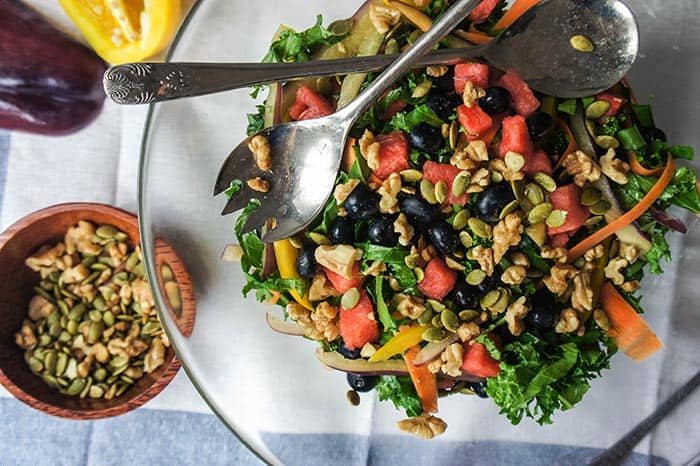 Summer Superfood Kale Salad