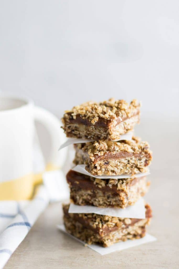 Gluten Free Date Bars No Added Sugar Sunkissed Kitchen