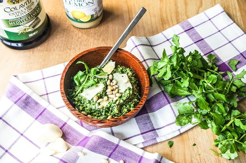 Super Green Watercress Pesto