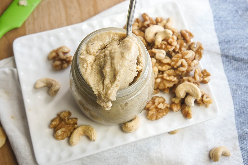 Raw Walnut Cashew Butter