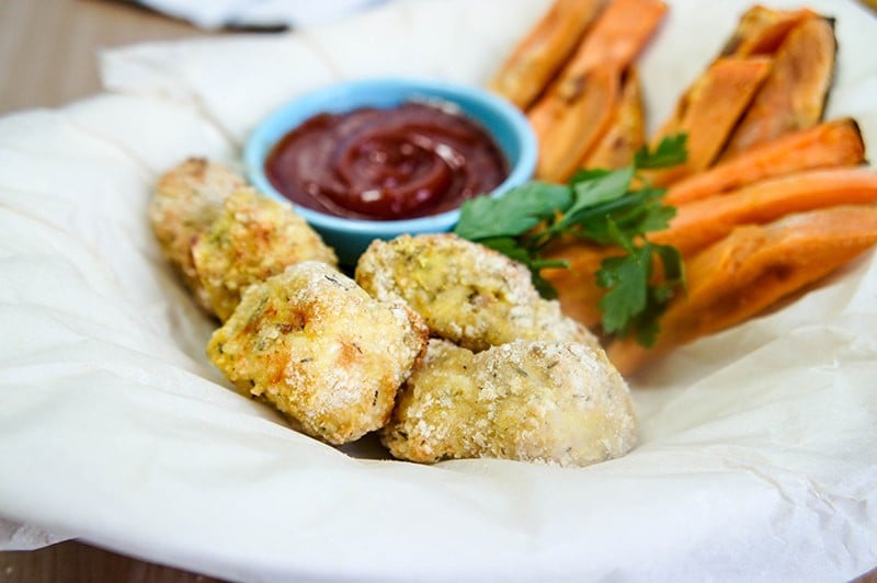 Oven Baked Chicken Nuggets, Gluten-Free