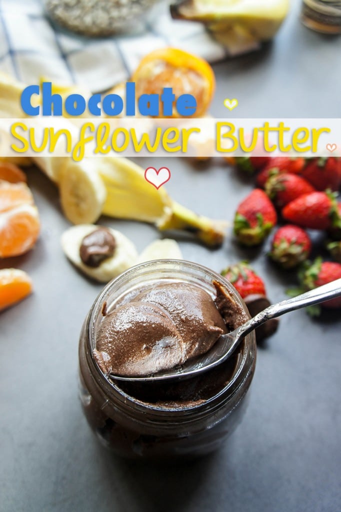 Chocolate Sunflower Butter Sunkissed Kitchen