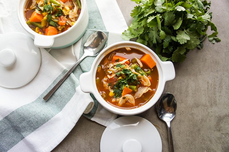 Detox Mexican Vegetable Soup