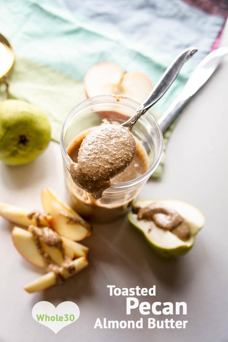 Toasted Pecan Almond Butter - Sunkissed Kitchen