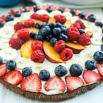 Fruit Pizza on a Gingersnap Crust