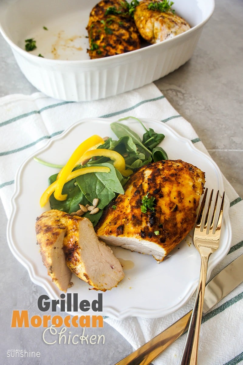 Grilled moroccan chicken hotsell