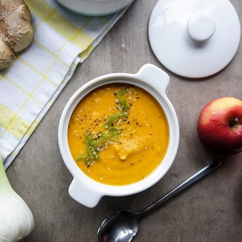 Roasted Carrot and Fennel Soup - The Last Food Blog