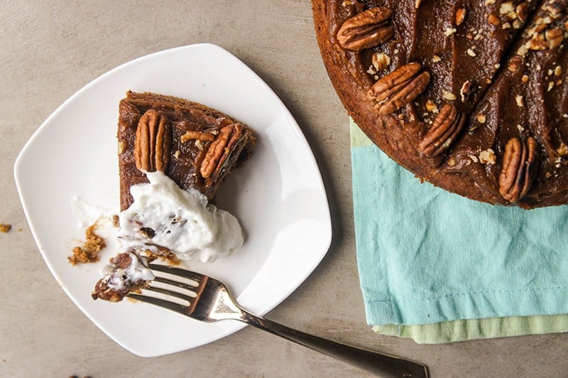 Sticky Date Pudding with Caramel Topping (Sugar Free, Gluten Free)