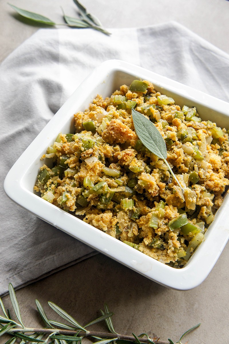 Gluten Free Cornbread Stuffing