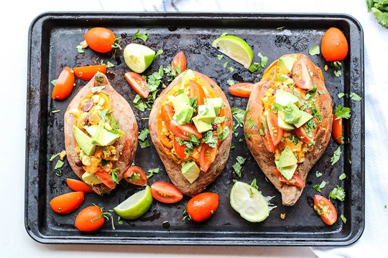 SW Stuffed Sweet Potatoes - Sunkissed Kitchen