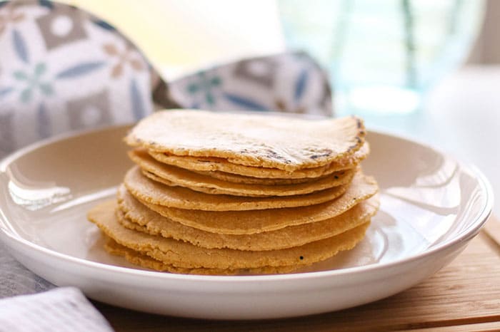 How to Make Corn Tortillas / These tortillas are so simple to make, and are a perfect gluten free wrap.