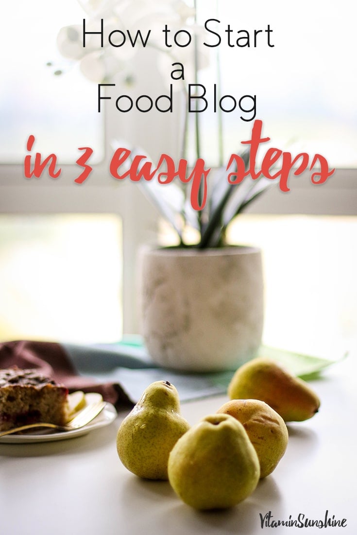 How to Start a Food Blog