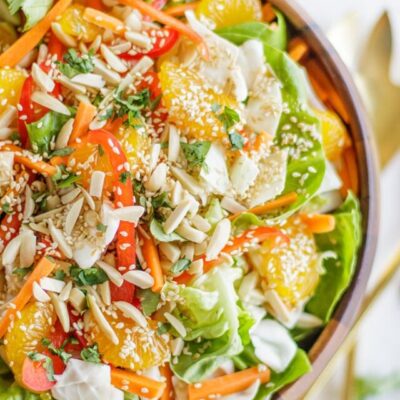 ASIAN CABBAGE SALAD (with Oranges)