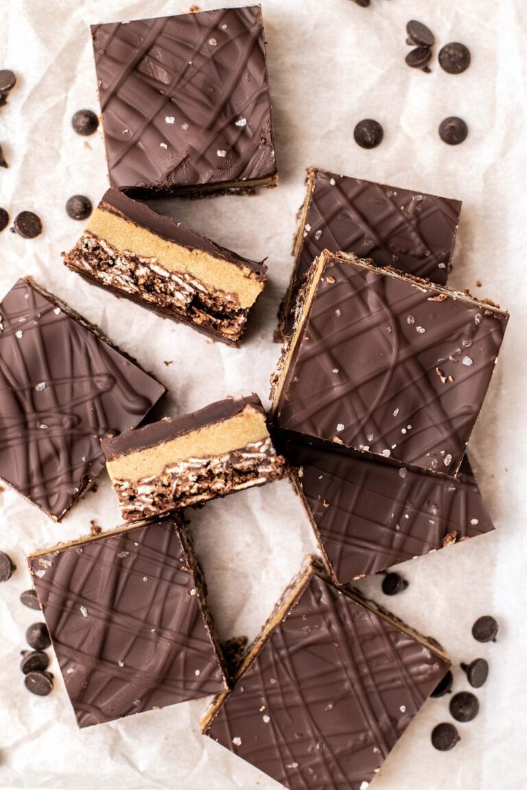 Chocolate Sunflower Butter Bars - Sunbutter Cookie Bars