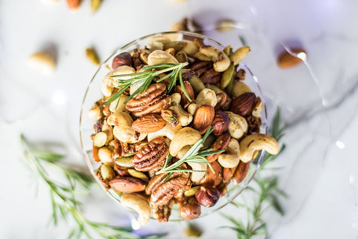 Holiday Spiced Mixed Nuts
