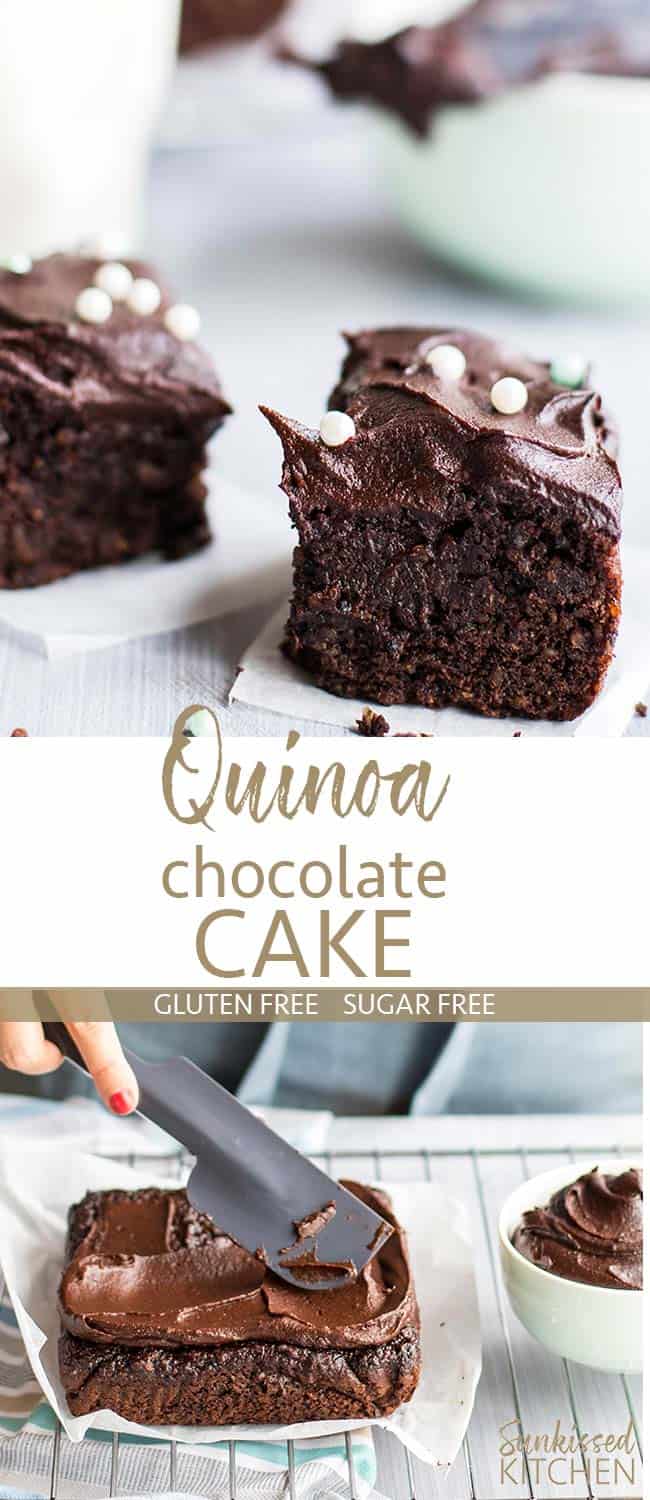 Chocolate Quinoa Cake Sunkissed Kitchen