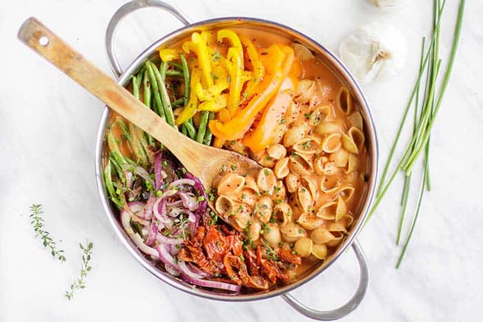 Vegan One Pot Pasta - Sunkissed Kitchen