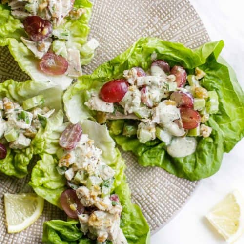 Whole30 Chicken Salad - Meal Prep - Sunkissed Kitchen