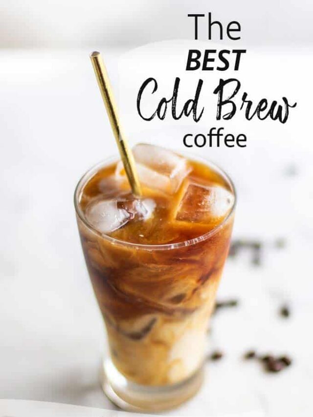 Cold Brew Coffee - DIY! - Sunkissed Kitchen