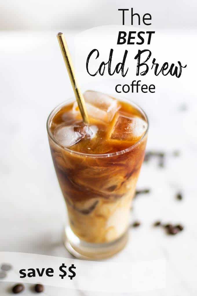 Cold Brew Coffee - Easy Iced Coffee Recipe - Kristine's Kitchen