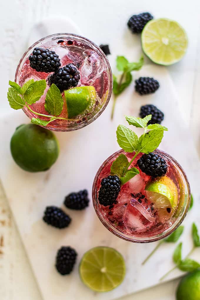 Best Blackberry Mojito Recipe Sunkissed Kitchen