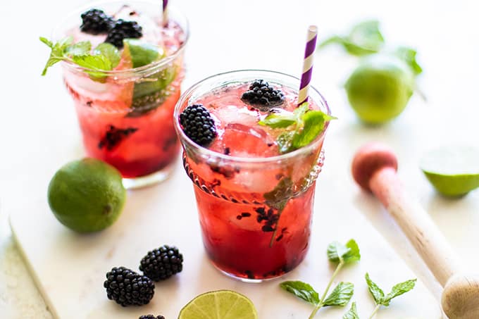 Best Blackberry Mojito Recipe Sunkissed Kitchen