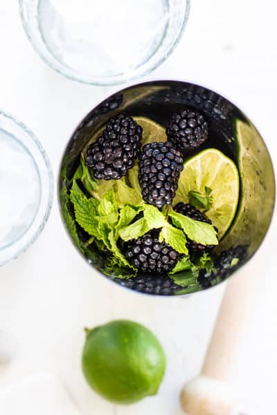 Best Blackberry Mojito Recipe - Sunkissed Kitchen