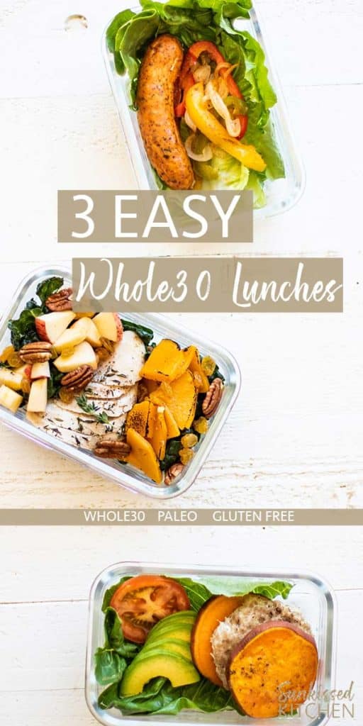 3 Easy Whole30 Lunch Recipes - Sunkissed Kitchen