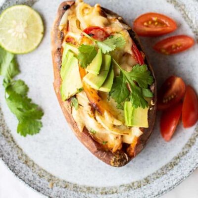 Twice Baked Sweet Potatoes
