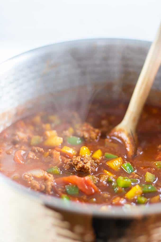 Whole30 Chili - Sunkissed Kitchen