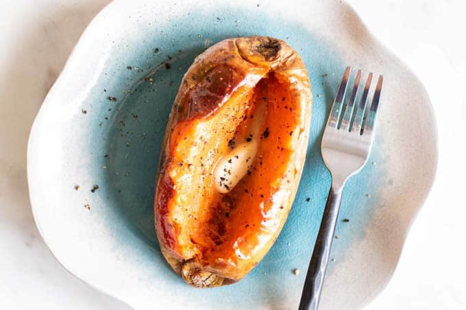 The Perfect Baked Sweet Potatoes