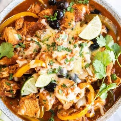 Crockpot Enchilada Chicken