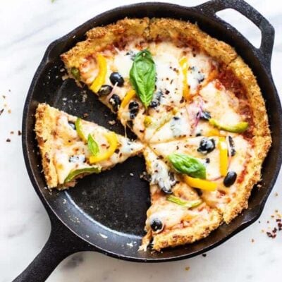 Healthy Cauliflower Pizza Crust