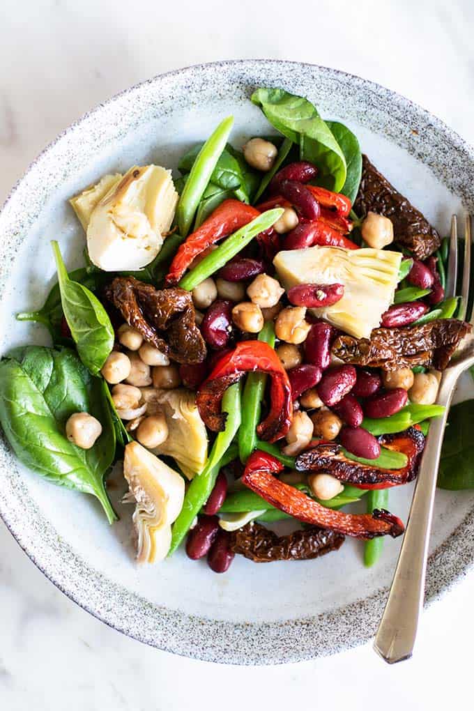 Mason Jar 7 Bean Salad • The View from Great Island