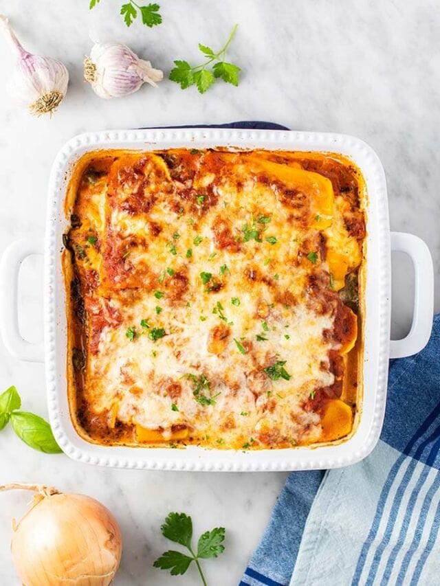 Butternut Squash Lasagna (Grain Free!) Sunkissed Kitchen