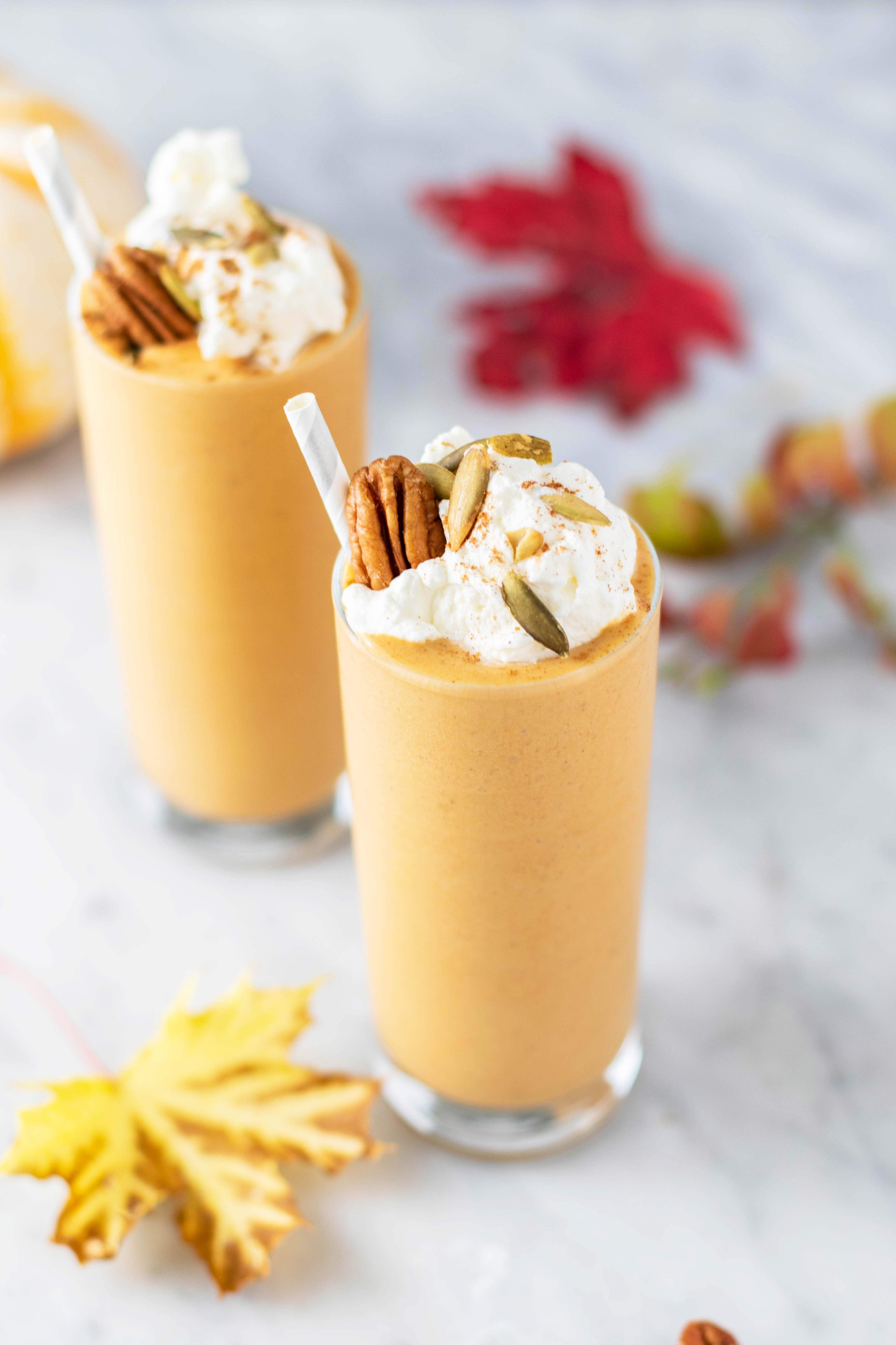 Pumpkin Spice Latte Smoothie - Sunkissed Kitchen