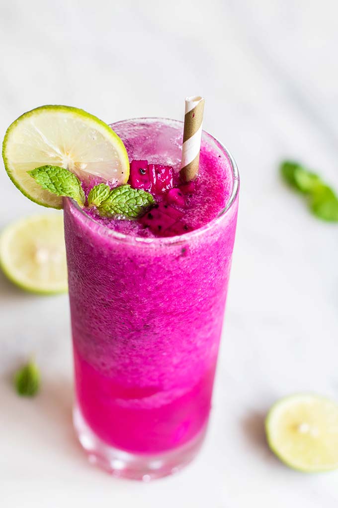 Mango Dragonfruit Refresher - Sunkissed Kitchen