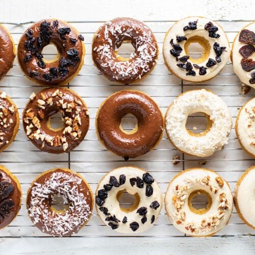 Mini Donuts {almond flour}