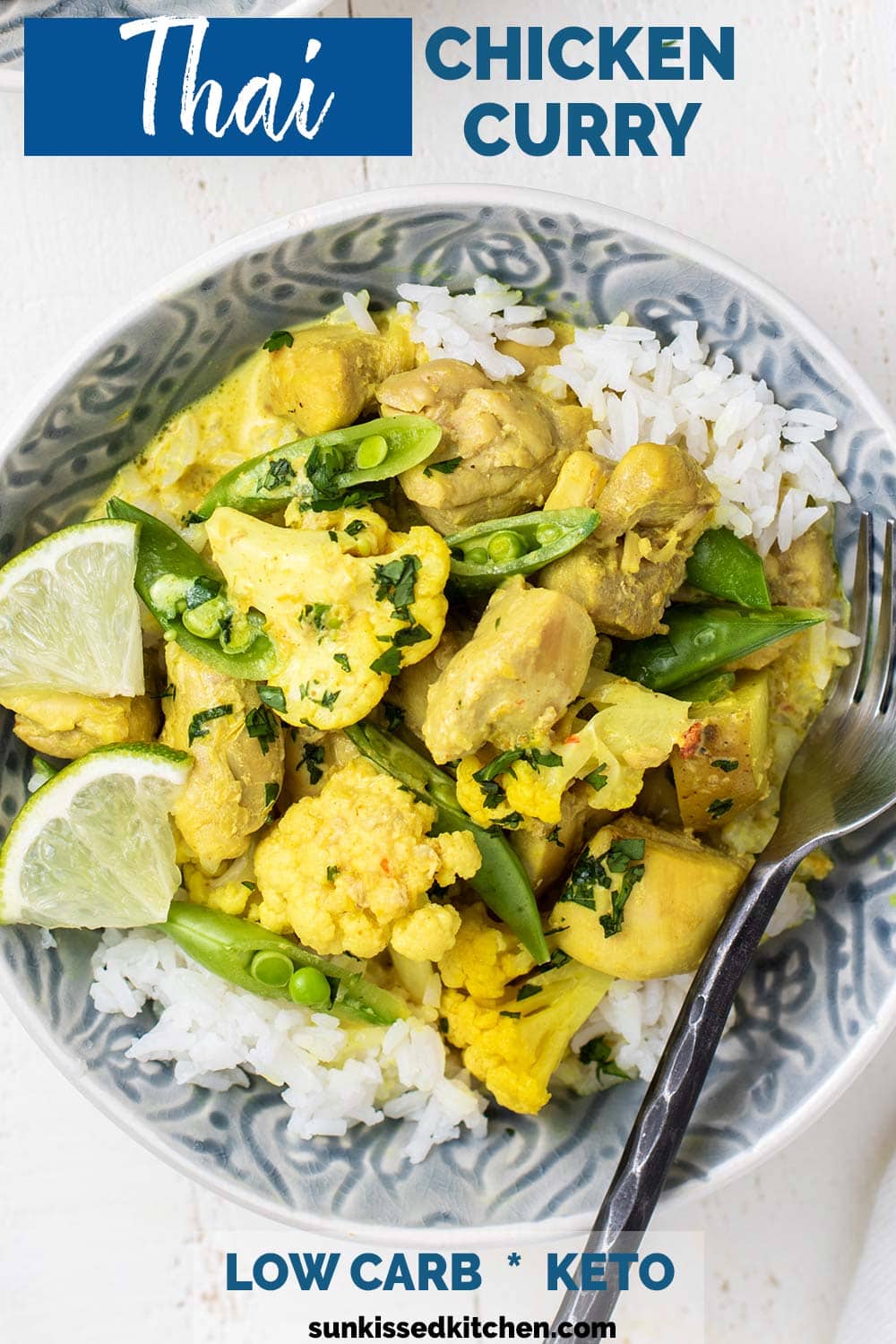 Thai Curry with Chicken - Sunkissed Kitchen