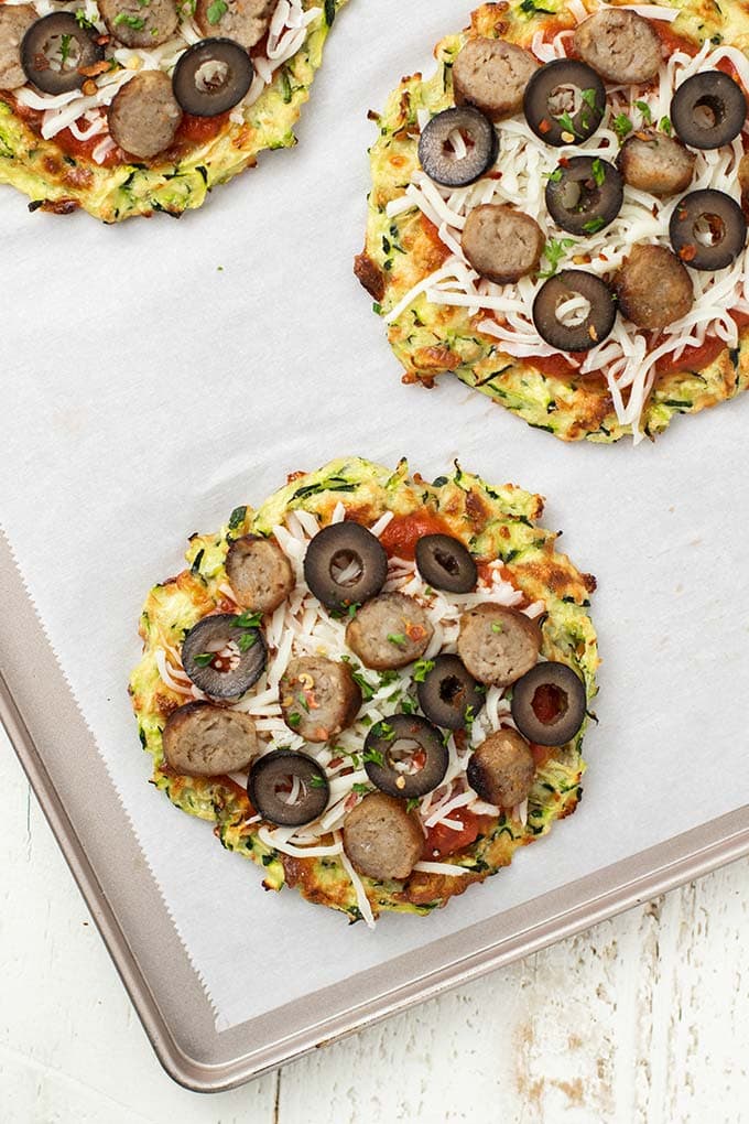 Zucchini Pizza Crust Recipe