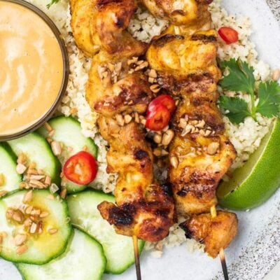 Chicken Satay – Thai Grilled Chicken Skewers