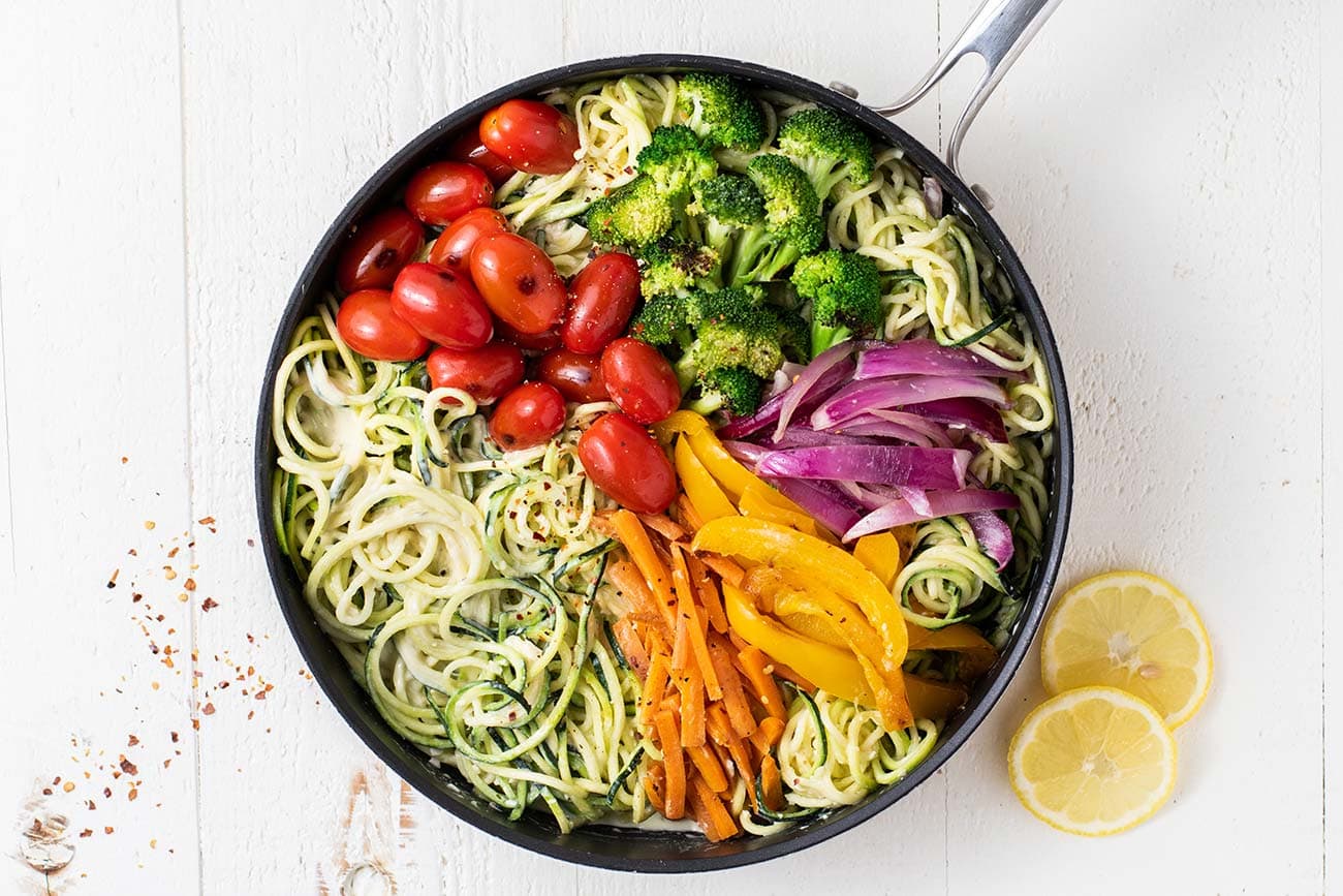 Zoodles Primavera Sunkissed Kitchen