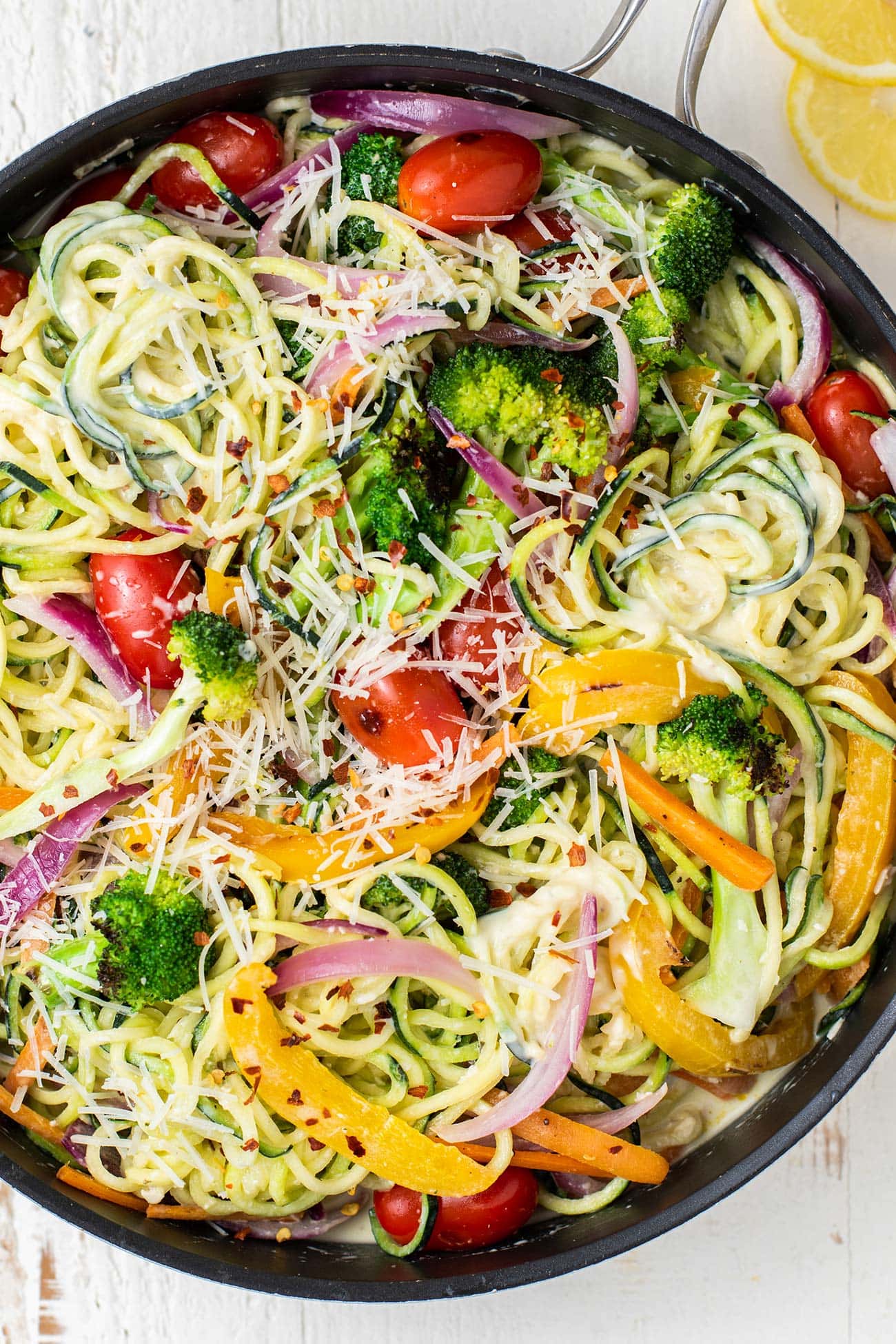 Zoodles Primavera Sunkissed Kitchen