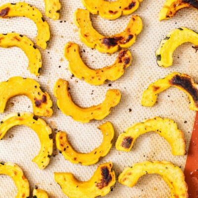 Perfectly Baked Delicata Squash