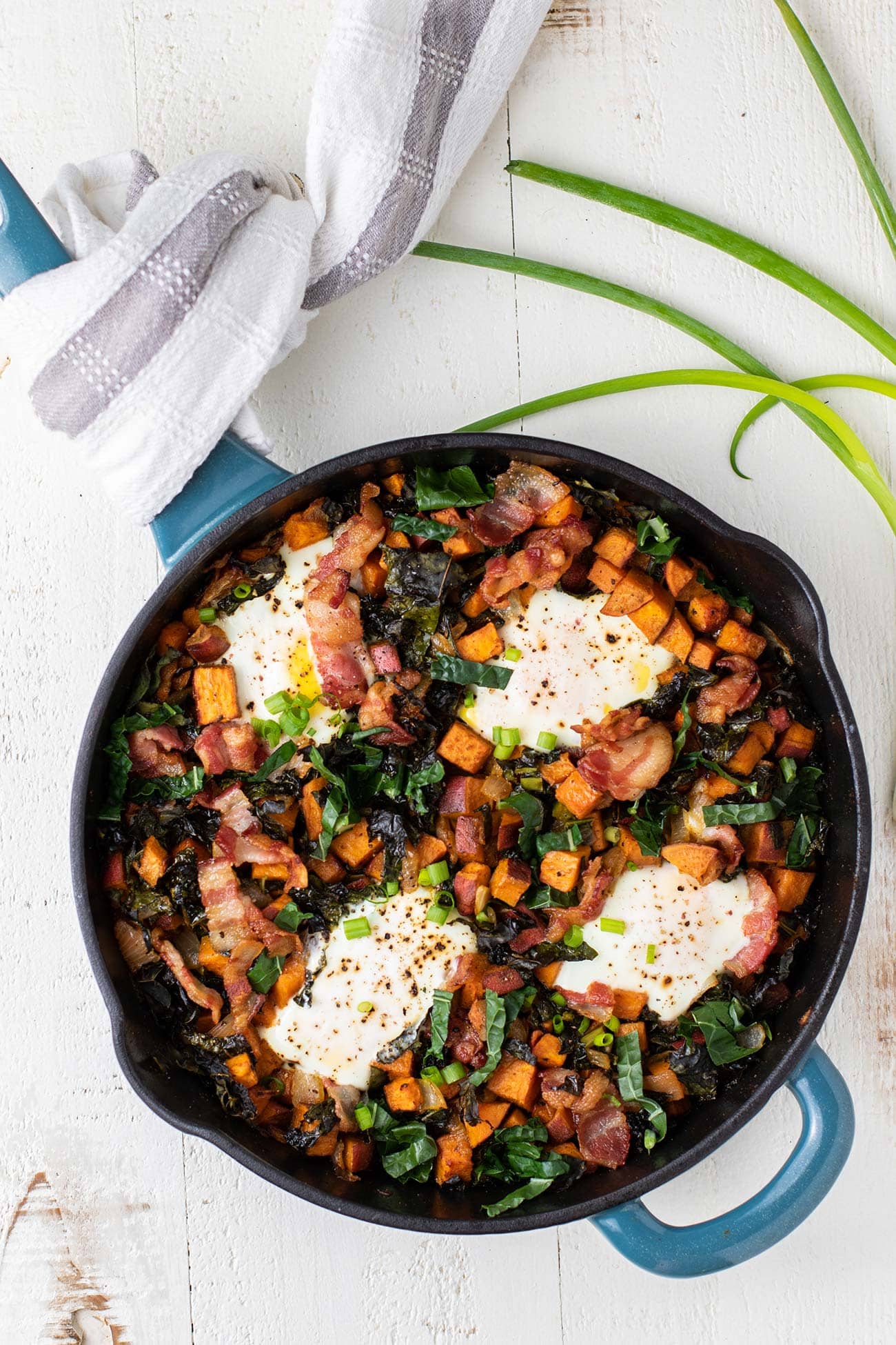 Sweet Potato Breakfast Skillet - Sunkissed Kitchen
