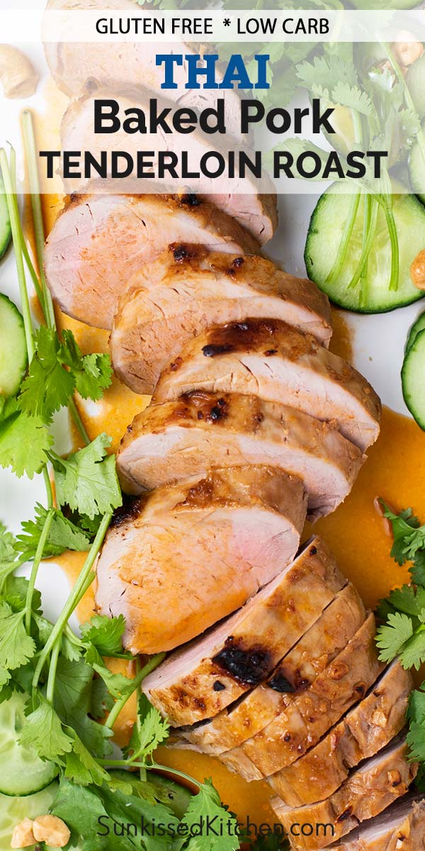 Thai Baked Pork Tenderloin - Sunkissed Kitchen