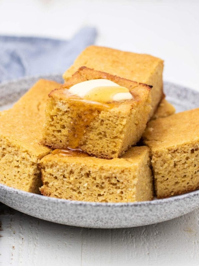 Moist & Fluffy Cornbread - Sunkissed Kitchen