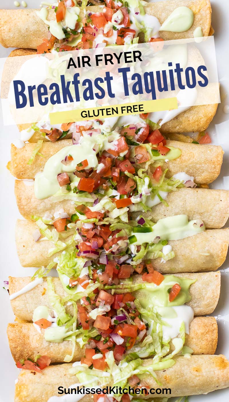Air Fryer Breakfast Taquitos Air Fryer Taquitos