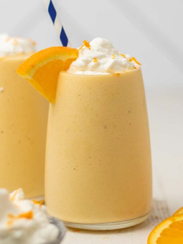 Healthy Orange Julius Smoothie Sunkissed Kitchen